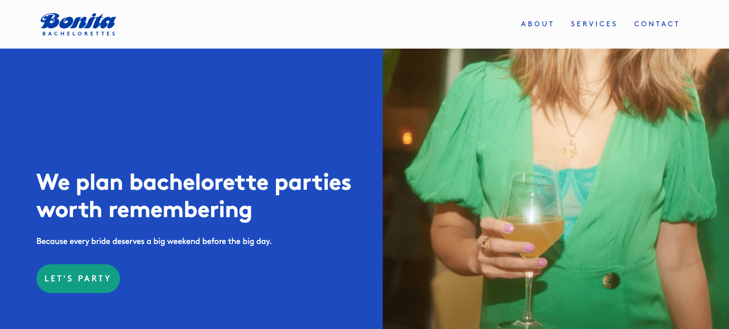 Bonita Bachelorettes — the shipped site