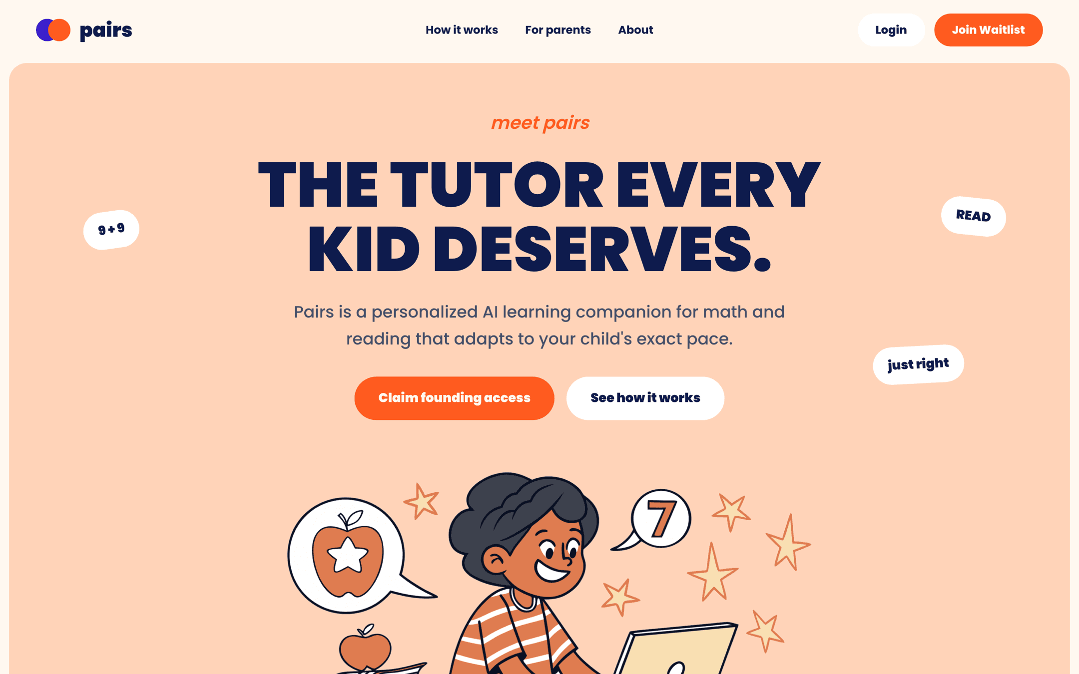 Pairs — the shipped site